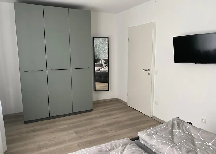 아파트 Am Kienbusch - Suedliche Weinstrasse - Erdgeschoss 안에일러 앰 트리펠스