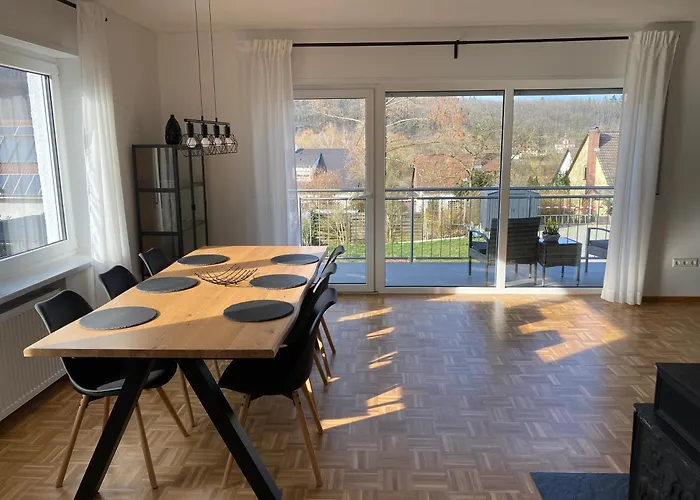 Am Kienbusch - Suedliche Weinstrasse - Erdgeschoss 아파트 안에일러 앰 트리펠스